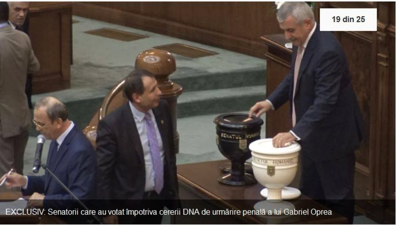 73 de senatori, în frunte cu Călin Popescu Tăriceanu, au votat pentru neanchetarea morţii lui Bogdan Gigină CAPTURĂ Mediafax