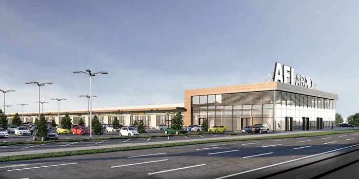 Centrul se va inaugura la 1 noiembrie 2023 FOTO AFI Arad