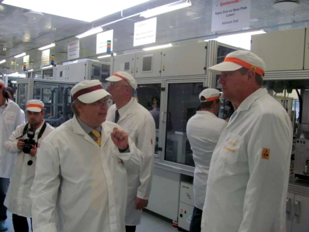 Noul modul al fabricii Continental Sibiu va funcţiona la capacitate maximă din a doua parte a anului viitor.