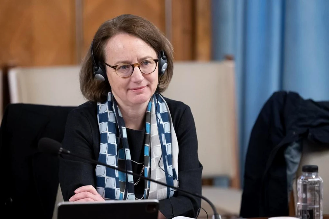 Celine Gauer, responsabila de verificarea PNRR  FOTO SGG.ro
