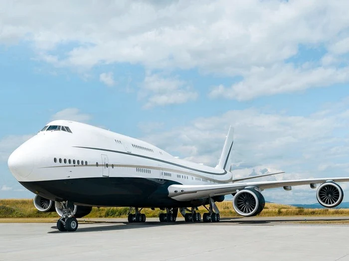 Avionul Boeing 747-8 transferat de Qatar președintelui Trump/FOTO:X