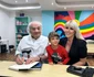 "Domnul Dr. Academician Leon Dănăilă l-a vizitat la grădiniță și ne-a spus că Geo este pe drumul cel bun și suntem norocoși", ne-a mai zis Iulia Sabbagh