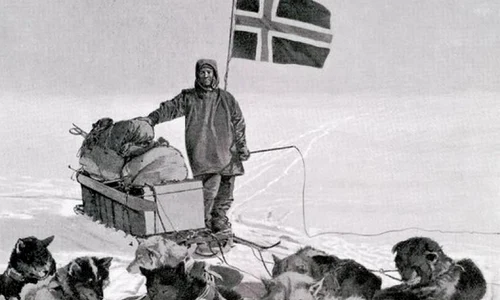 Marea aventură a exploratorului Amundsen la Polul Sud jpeg