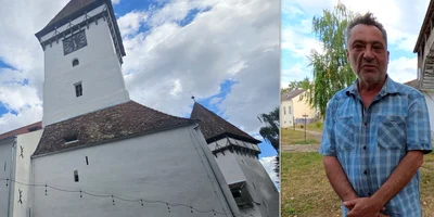 Biserica din Agnita si Ernst  Foto Daniel Guță ADEVĂRUL jpg