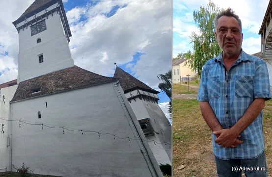 Biserica din Agnita si Ernst  Foto Daniel Guță ADEVĂRUL jpg