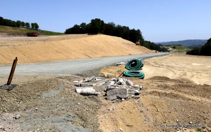 Şantier abandonat în judeţul Dâmboviţa FOTO Corina Slămnoiu