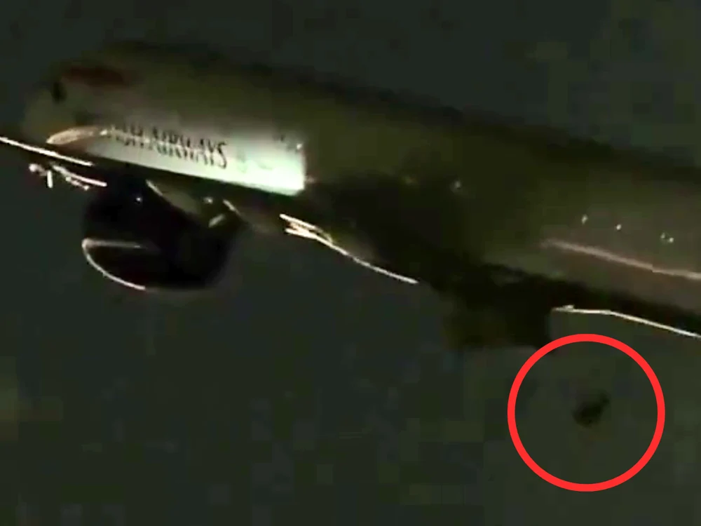 FOTO: Captură video X @aviationbrk