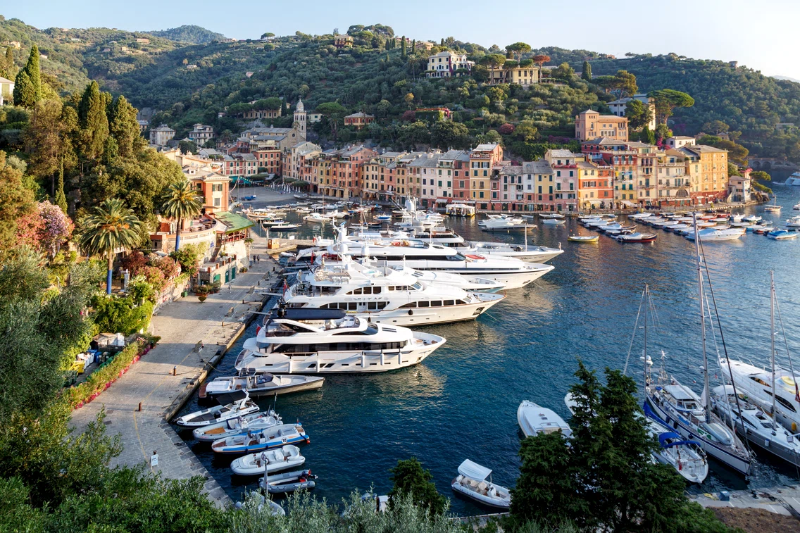 Portofino este un sat pescăresc pitoresc din Italia Foto: pixabay