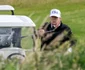 Donald Trump, pe terenul de golf din Turnberry, Scoția FOTO Profimedia 