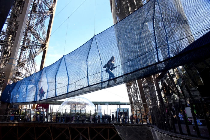 Podul a fost deschis pentru vizitatori marți, 17 martie (Foto: Profimedia)