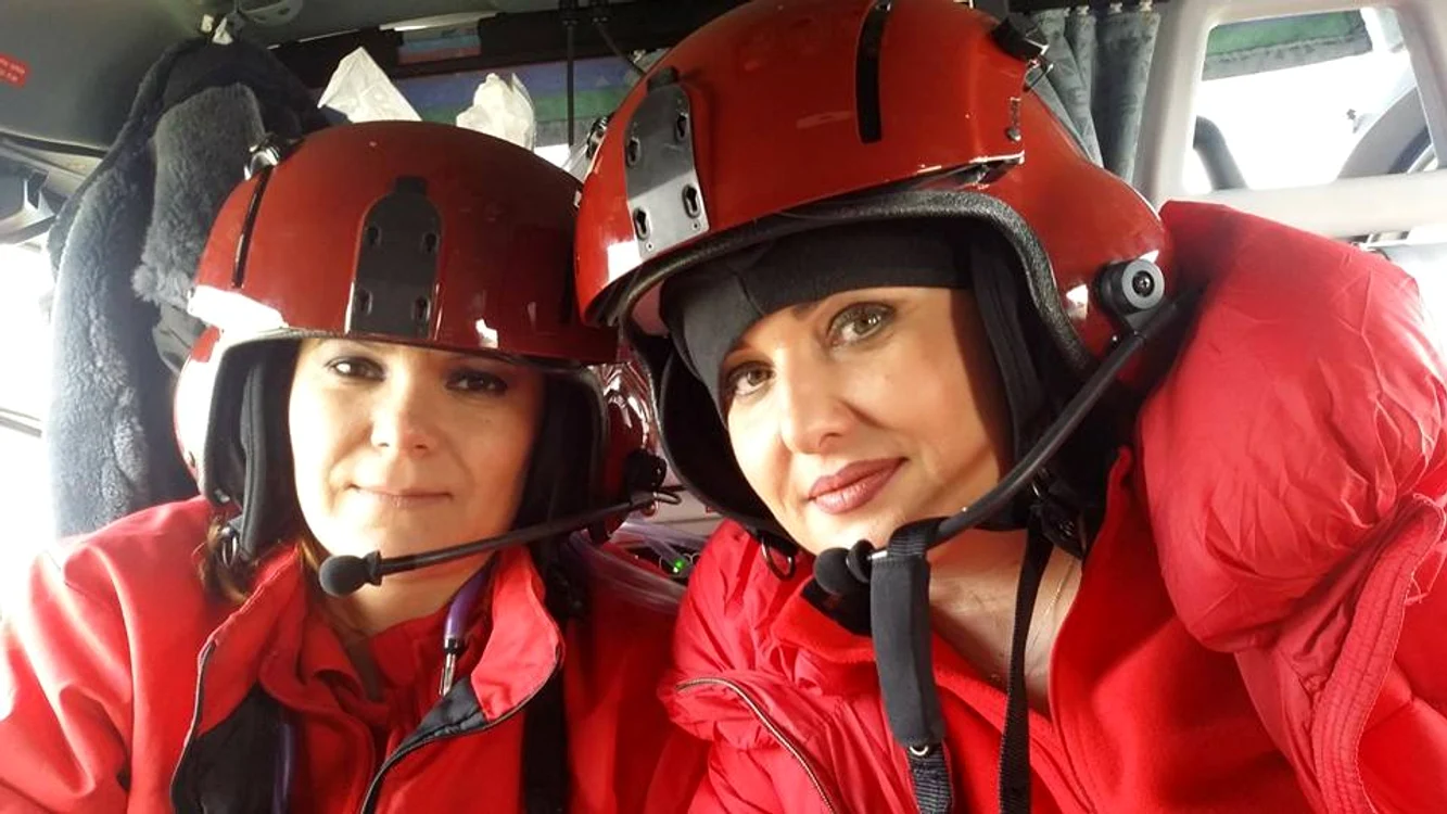 Laura Vizireanu și Gabriela Harton făceau echipă în misiunile de salvare
