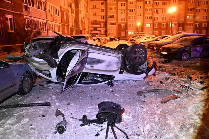 Urmările unui nou atac ucrainean asupra orașului Belgorod FOTO EPA-EFE