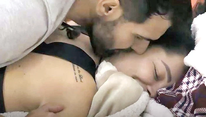 Atmosfera dintre Brigitte şi Florin se încinge rău în dormitor