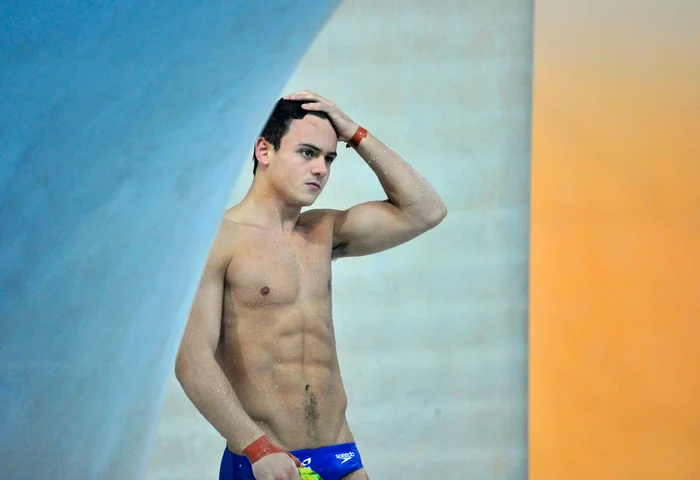 Tom Daley a fost medaliat cu bronz la sărituri în apă, la JO de la Londra