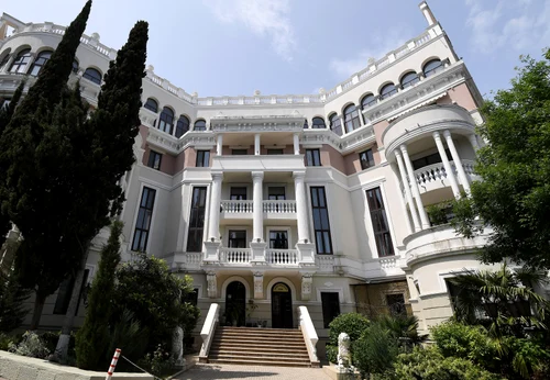 Complexul rezidențial Imperator din Crimeea, unde familia Zelenski deține un penthouse. FOTO Profimedia