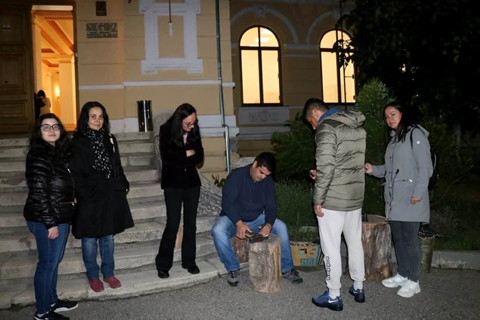S-a bătut monedă până târziu în noapte FOTO: Muzeul Județean Olt