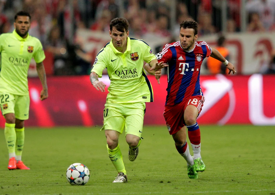 
    În 2015, Lionel Messi a marcat două goluri în poarta lui Bayern MunchenFoto: Guliver / GettyImages  