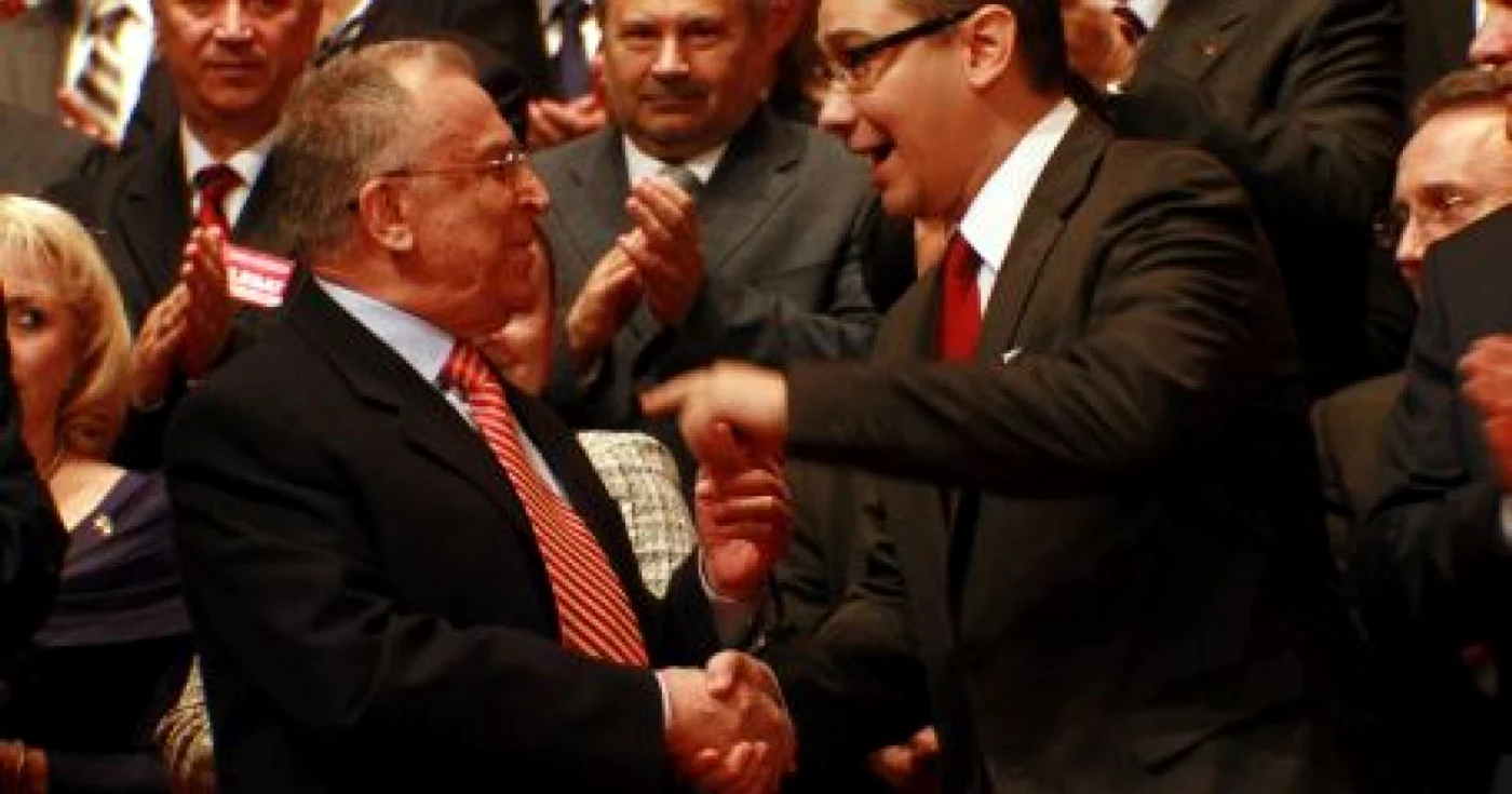 Iliescu şi Ponta la Congresul PSD