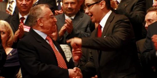 Iliescu şi Ponta la Congresul PSD