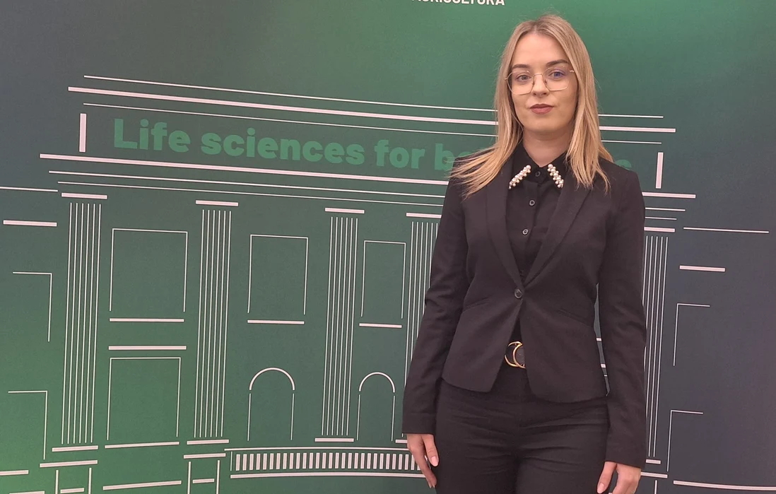 Simona, studenta din Vaslui care a pus pe picioare o afacere FOTO: Facultatea de Agricultură Iași 