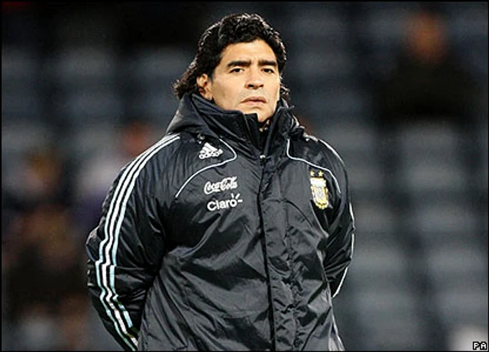 Maradona „slăbeşte” în Italia