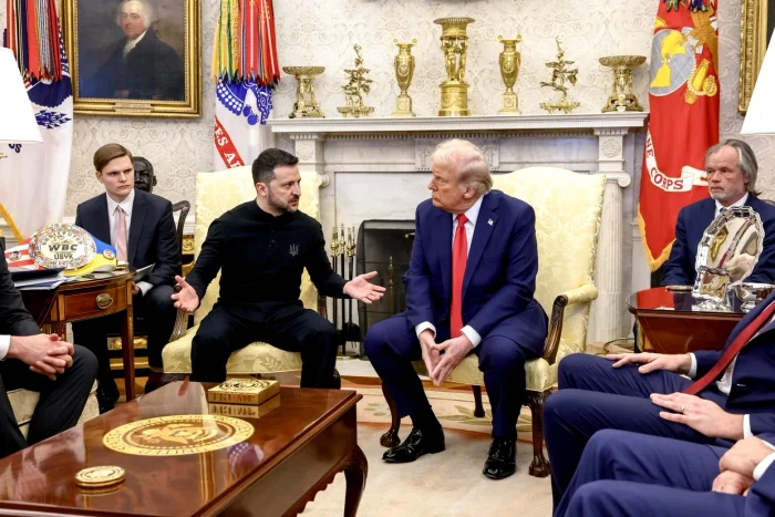Trump ar urma să se întâlnească luni cu Zelensky, dar și cu alți lideri din UE / Sursa foto: Yahoo