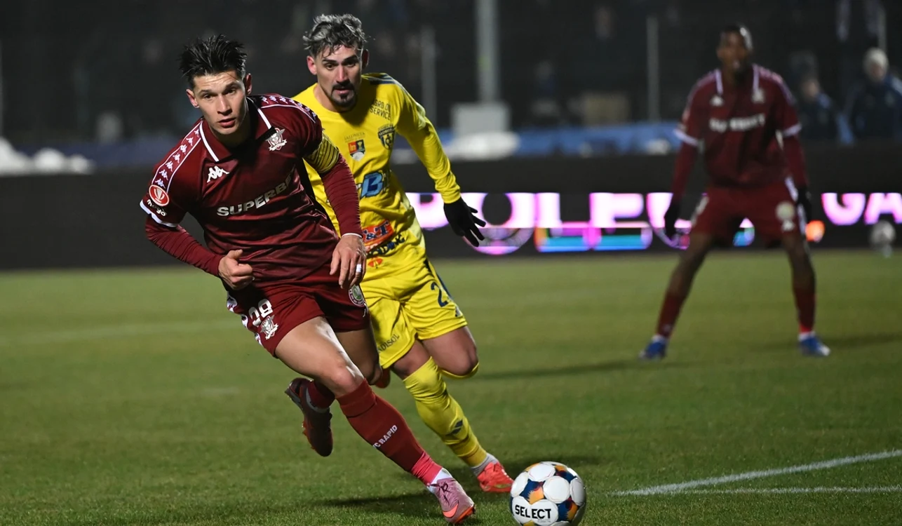 Rapid este pe locul secund în Superliga României (FOTO: Sportpictures)