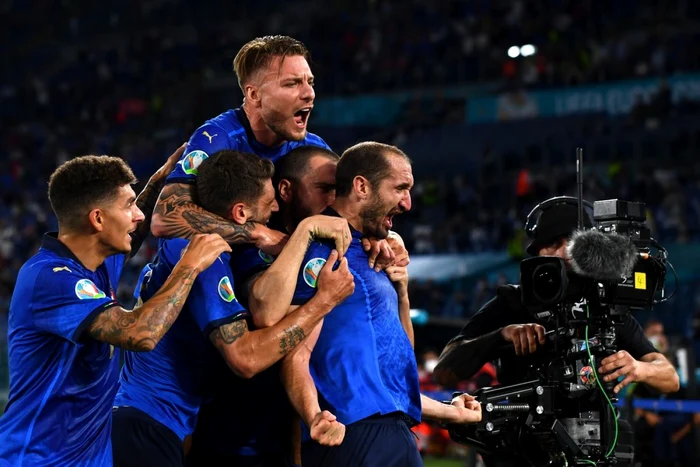 Chiellini (în frunte), liderul unei echipe fantastice