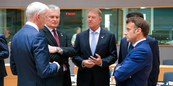 Klaus Iohannis la Consiliul European din mai FOTO Presidency.ro