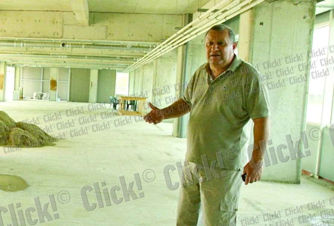 În urmă cu o lună  lucrările erau avansate