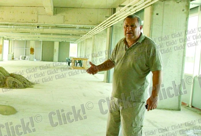 În urmă cu o lună  lucrările erau avansate