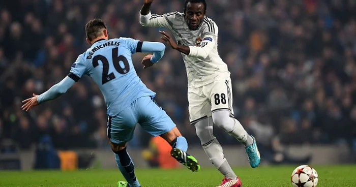 Seydou Doumbia a dat două goluri cu Manchester City FOT Getty