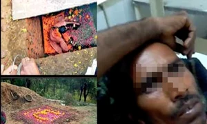 indianul care se credea zeu scos de politie din mormant jpeg