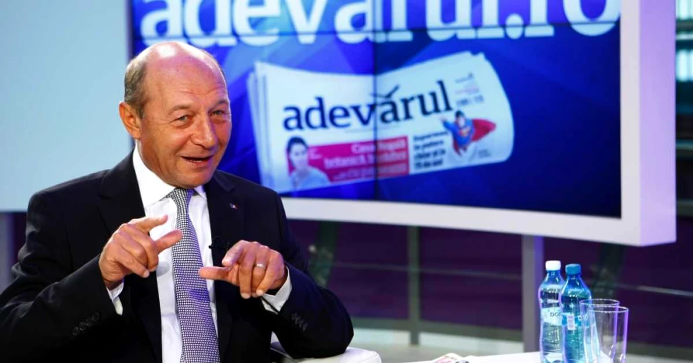 Traian Băsescu FOTO Arhiva Adevărul