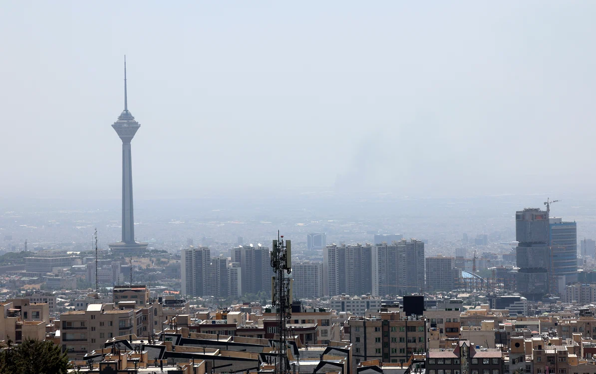 Bombardamente Teheran FOTO EPA EFE jpg