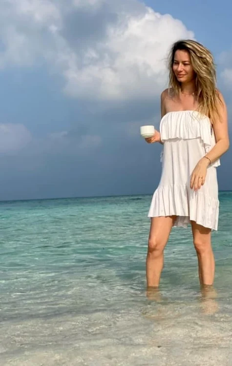 Laura Cosoi a ales Maldive ca destinație de vacanță, la început de an 