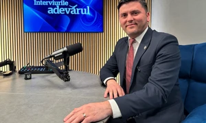 Adrian Cozma vicepreședintele Camerei Deputaților la Interivurile Adevărul FOTO: Cătălin Mănescu IMG 7578 jpeg