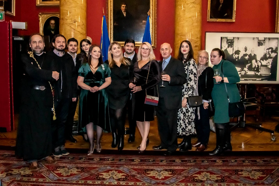 Aspectde la recepția consulară de la Edinburgh FOTO Emilija Pruteanu