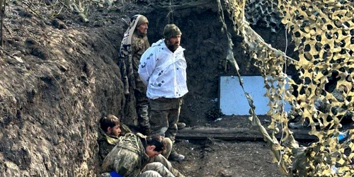 Prizonieri ucraineni în Kursk FOTO X