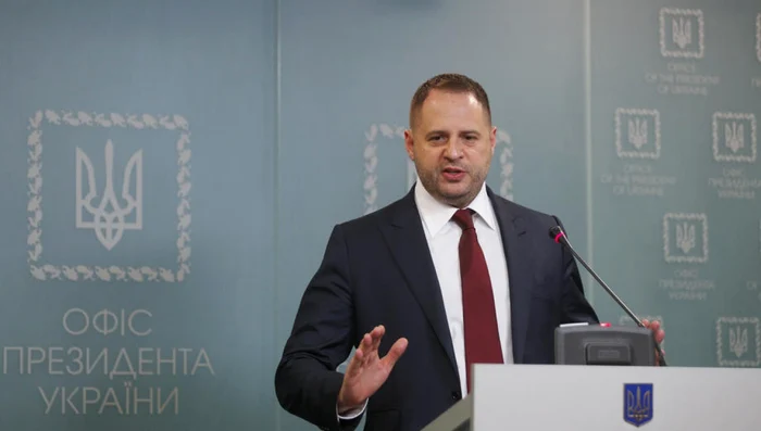 Andrii Iermak, șeful Administrației Prezidențiale de la Kiev FOTO: EPA EFE