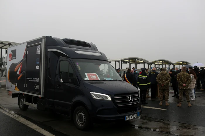 Mașinile SL Express pot transporta bunuri sensibile la temperaturi controlatefoto: Mediafax