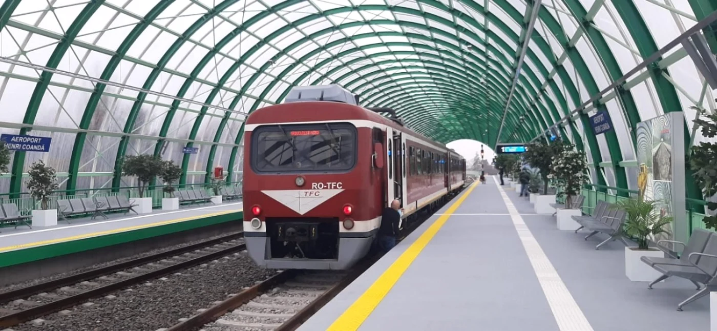 Întârzieri pentru trenurile care leagă Aeroportul de Gara de Nord - FOTO Transferoviar Calatori