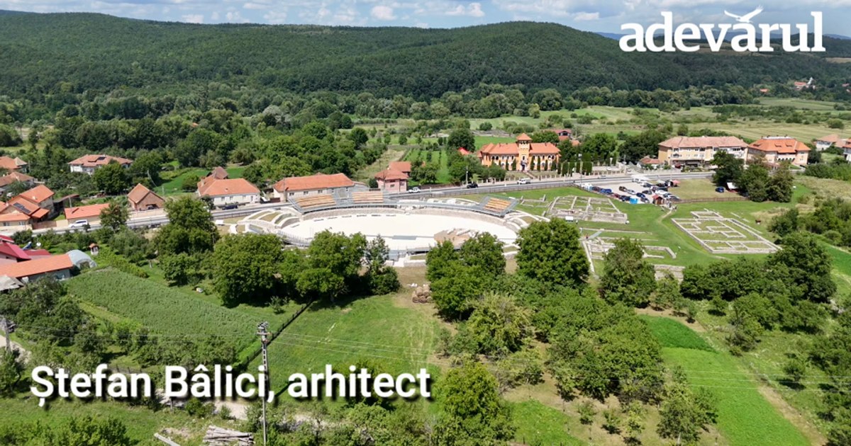 „Colosseumul din Carpați” câștigă premii. Descoperiți noua înfățișare a amfiteatrului din Ulpia Traiana Sarmizegetusa!
