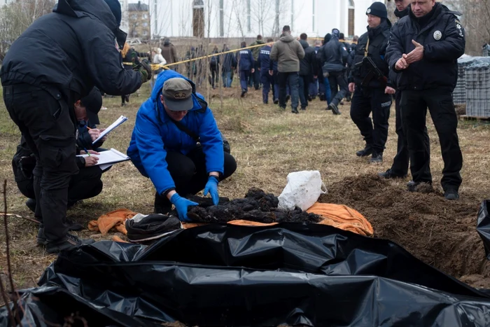 Ziua 49 a războiului dintre Ucraina şi Rusia Bucha. FOTO Gettyimages