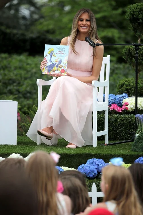 President Trump And Melania Trump Host White House Easter Egg Roll jpeg