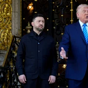 Trump și Zelenski la Mar-a-Lago FOTO Profimedia