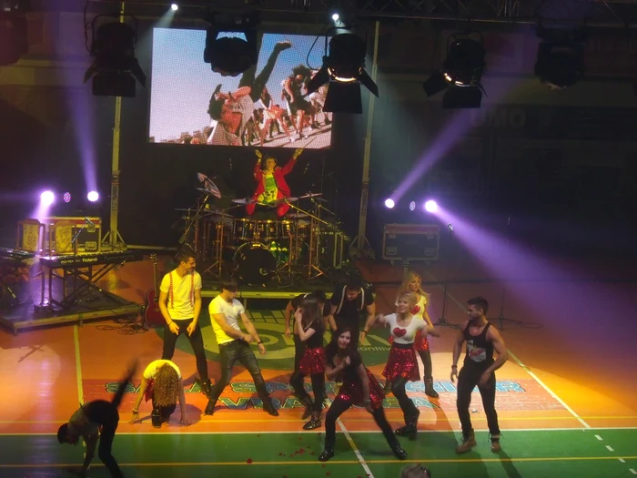Trupa "LaLa Band" a făcut show acolo