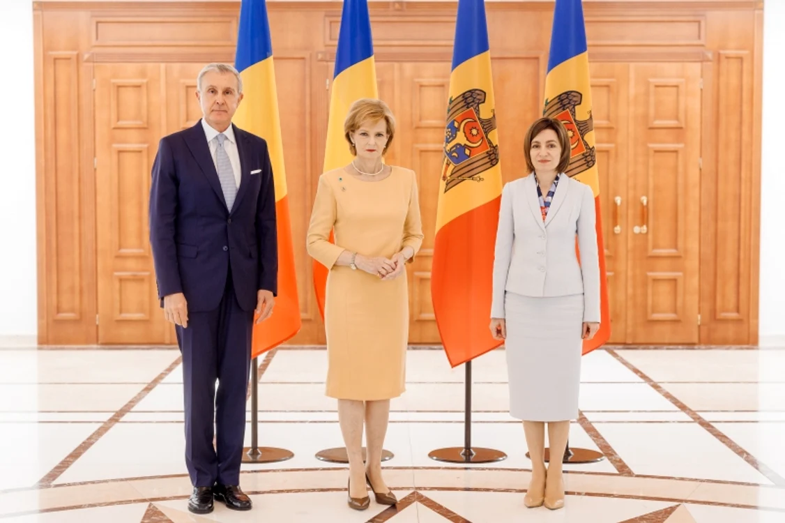 Cei doi au fost primiți în data de 22 octombrie de Maia Sandu. FOTO: Presedinte.md