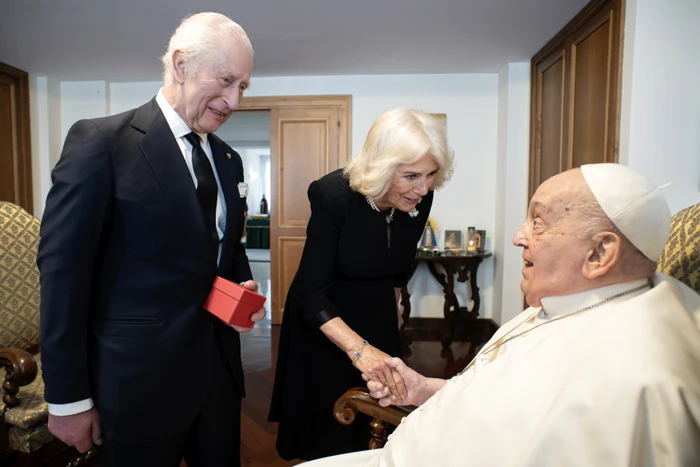 Regele Charles si Regina Camilla s au intalnit cu Papa la Vatican, Profimedia jpg