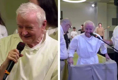 irinel columbeanu s a botezat la biserica baptista foto captura video Biserica Baptistă Bunavestire București png